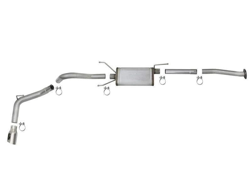 aFe MACH Force-Xp 2-1/2in 304 SS Cat-Back Exhaust w/ Polished Tips 2016+ Toyota Tacoma 2.7L/3.5L - Additional View 6