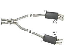 Load image into Gallery viewer, aFe MACH Force-Xp 2-1/2in 304 SS Cat-Back Exhaust w/Polished Tips 05-08 BMW Z4 M Coupe (E86) L6 3.2L - Installation View