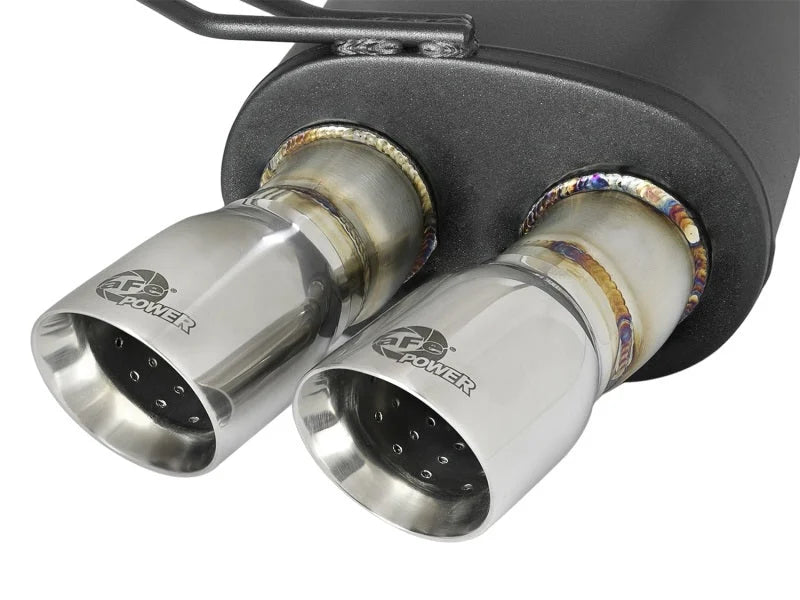 aFe MACH Force-Xp 2-1/2in 304 SS Cat-Back Exhaust w/Polished Tips 05-08 BMW Z4 M Coupe (E86) L6 3.2L - Additional View 6