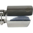 Load image into Gallery viewer, aFe MACH Force-Xp 2-1/2in 304 SS Clamp-On Exhaust Tip 2.5in In / 4.5in Out / 7in.L - Polished - Back View