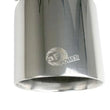 Load image into Gallery viewer, aFe MACH Force-Xp 2-1/2in 304 SS Clamp-On Exhaust Tip 2.5in In / 4.5in Out / 7in.L - Polished - Installation View