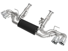 Load image into Gallery viewer, aFe MACH Force-Xp 2-1/2in 304SS Cat-Back 2020 Chevy Corvette (C8) 6.2L - Polished Tip - Main Product View