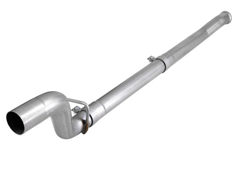 aFe MACH Force-Xp 2-1/2in 409 Stainless Steel Mid-Pipe w/Resonator Delete 18+ Jeep Wrangler JL 3.6L - Main Product View