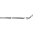 Load image into Gallery viewer, aFe MACH Force-Xp 2-1/2in 409 Stainless Steel Mid-Pipe w/Resonator Delete 18+ Jeep Wrangler JL 3.6L - Side View