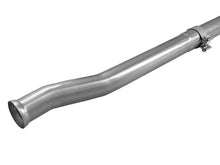 Load image into Gallery viewer, aFe MACH Force-Xp 2-1/2in 409 Stainless Steel Mid-Pipe w/Resonator Delete 18+ Jeep Wrangler JL 3.6L - Installation View