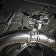 Load image into Gallery viewer, aFe MACH Force-Xp 2-1/2in SS Axle Back Exhaust w/Black Tips 15+ BMW M3/M4 (F80/F82) L6 3.0L (tt) S55 - Side View