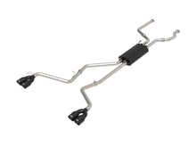 Load image into Gallery viewer, aFe MACH Force-Xp 2.5in. 304 SS C/B Exhaust 20-21 Ford Explorer V6-3.0L - Black Tip - Main Product View