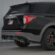 Load image into Gallery viewer, aFe MACH Force-Xp 2.5in. 304 SS C/B Exhaust 20-21 Ford Explorer V6-3.0L - Black Tip - Back View