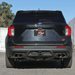 Load image into Gallery viewer, aFe MACH Force-Xp 2.5in. 304 SS C/B Exhaust 20-21 Ford Explorer V6-3.0L - Polished Tip - Back View