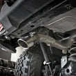 Load image into Gallery viewer, aFe MACH Force-Xp 2.5in 409SS Axle-Back Hi-Tuck Exh Sys w/ Pol Tip 18-20 Jeep Wrangler (JL) V6 3.6L - Back View