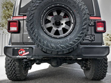 Load image into Gallery viewer, aFe MACH Force-Xp 2.5in 409SS Catback High-Tuck Exhaust 18-21 Jeep (JL) 3.6L 4-Door - Black Tip - Side View
