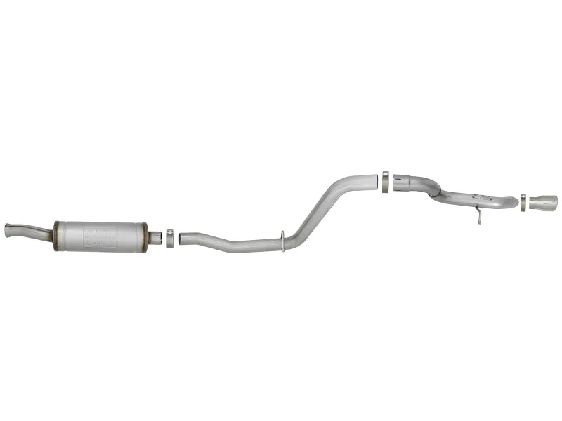 aFe MACH Force-Xp 2.5in Catback High-Tuck Exhaust 18-21 Jeep Wrangler (JL)3.6L 4-Door - Polished Tip - Additional View 5