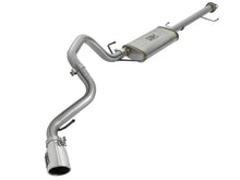 Load image into Gallery viewer, aFe MACH Force Xp 2.5in SS Cat-Back Single Side Exit Exhaust w/Polished Tips 07-14 Toyota FJ Cruiser - Main Product View