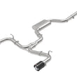 Load image into Gallery viewer, aFe MACH Force-Xp 3 IN to 2-1/2 IN Stainless Steel Cat-Back Exhaust Carbon Volkswagen GTI 15-17 - Main Product View