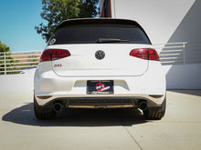 Load image into Gallery viewer, aFe MACH Force-Xp 3 IN to 2-1/2 IN Stainless Steel Cat-Back Exhaust Carbon Volkswagen GTI 15-17 - Installation View