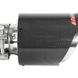 Load image into Gallery viewer, aFe MACH Force-Xp 304 SS Clamp-On Exhaust Tip 2.5in. Inlet / 4.5in. Outlet / 7in. L - Carbon Fiber - Additional View 6