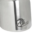 Load image into Gallery viewer, aFe MACH Force-Xp 304 SS Clamp-On Exhaust Tip 2.5in. Inlet / 4in. Outlet / 6in. L - Polished - Installation View