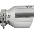 Load image into Gallery viewer, aFe MACH Force-Xp 304 SS Clamp-On Exhaust Tip 2.5in. Inlet / 4in. Outlet / 6in. L - Polished - Additional View 6