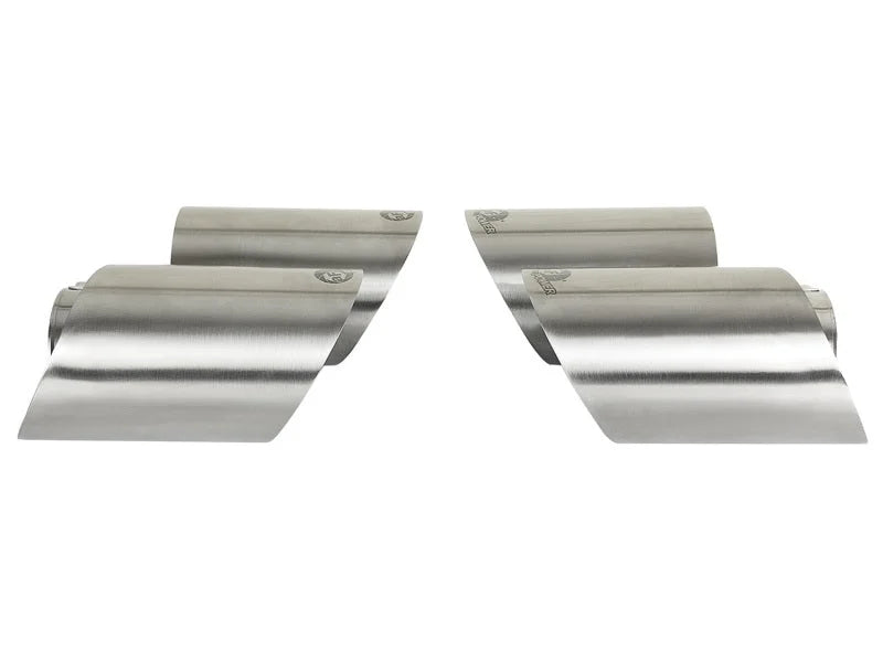 aFe MACH Force-Xp 304 SS OE Exhaust Tips Polished 12-16 Porsche 911 (C2S 991) H6 3.8L - Additional View 8