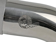 Load image into Gallery viewer, aFe MACH Force-Xp 304 Stainless Steel Clamp-on 2.5in Exhaust Tip - Polished - Installation View