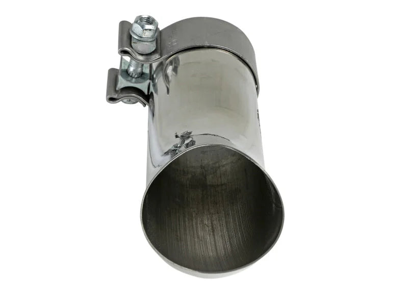 aFe MACH Force-Xp 304 Stainless Steel Clamp-on 2.5in Exhaust Tip - Polished - Additional View 6