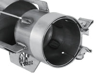 Load image into Gallery viewer, aFe MACH Force-Xp 304 Stainless Steel Clamp-on Exhaust Tip Brushed - Back View