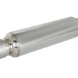 Load image into Gallery viewer, aFe MACH Force-Xp 304 Stainless Steel Resonator 2.5in Inlet/Outlet x 4in Dia x 15in Body x 19in L - Main Product View