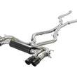 Load image into Gallery viewer, aFe MACH Force-Xp 3.5in. 304 SS C/B Exhaust System 15-18 BMW X5 M (F85) V8-4.4L (tt) - Black Tip - Main Product View