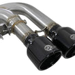 Load image into Gallery viewer, aFe MACH Force-Xp 3.5in. 304 SS C/B Exhaust w/o Muffler 15-18 BMW X5 M V8-4.4L (tt) - Black Tip - Additional View 7