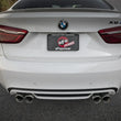 Load image into Gallery viewer, aFe MACH Force-Xp 3.5in. 304 SS C/B Exhaust w/o Muffler 15-18 BMW X5 M V8-4.4L (tt) - Polished Tip - Installation View