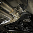 Load image into Gallery viewer, aFe MACH Force-Xp 3.5in. 304 SS C/B Exhaust w/o Muffler 15-18 BMW X5 M V8-4.4L (tt) - Polished Tip - Additional View 6