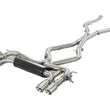 Load image into Gallery viewer, aFe MACH Force-Xp 3.5in 304 SS Cat-Back w/Polished Tips 15-18 BMW X5 M (F85)/X6 M (F86) V8-4.4L S63 - Main Product View