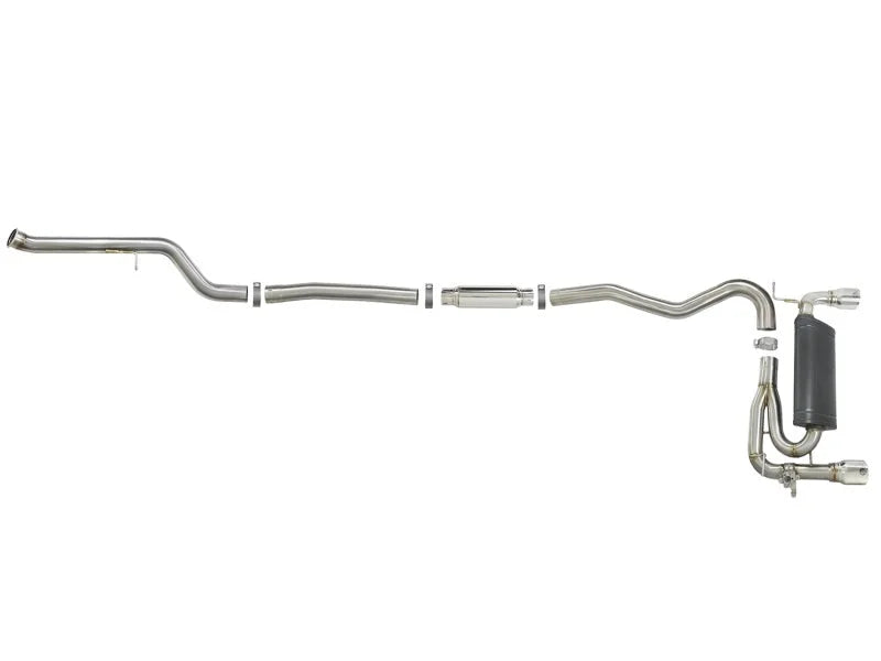 aFe MACH Force-Xp 3in 304 SS Cat-Back Exhaust w/Polished Tips 12-15 BMW 335i (F30) L6 3.0L (t) N55 - Additional View 6