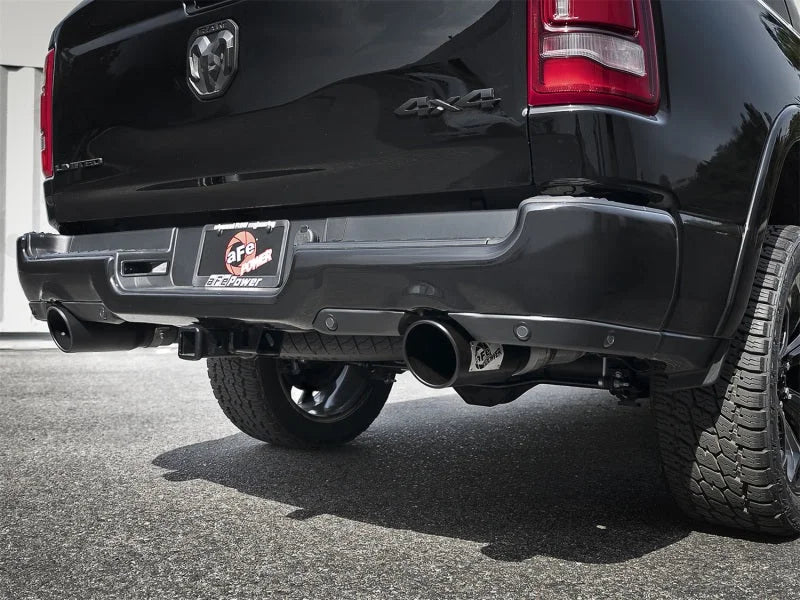 aFe MACH Force-Xp 3in 409 SS Cat-Back Exhaust 2019 RAM 1500 V8-5.7L w/ Black Tip - Installation View