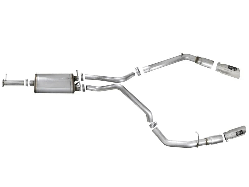 aFe MACH Force-Xp 3in 409 SS Cat-Back Exhaust 2019 RAM 1500 V8-5.7L w/ Polished Tip - Additional View 5