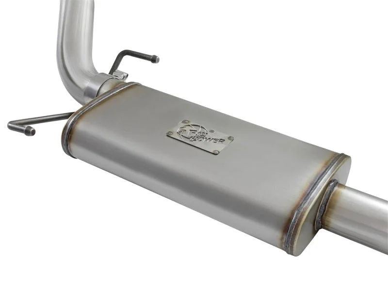aFe MACH Force Xp 3in SS Cat-Back Single Side Exit Exhaust w/Polished Tips 07-14 Toyota FJ Cruiser - Additional View 5