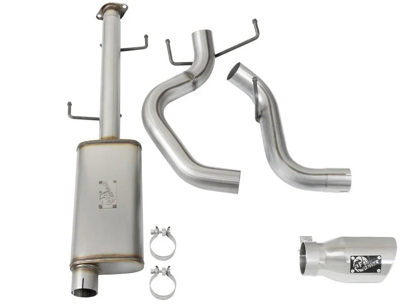 aFe MACH Force Xp 3in SS Cat-Back Single Side Exit Exhaust w/Polished Tips 07-14 Toyota FJ Cruiser - Additional View 8