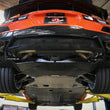 Load image into Gallery viewer, aFe MACH Force-Xp 3in to 2-1/2in 304SS Cat-Back 2020 Chevy Corvette (C8) 6.2L - Carbon Fiber Tip - Side View