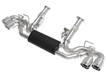 Load image into Gallery viewer, aFe MACH Force-Xp 3in to 2-1/2in 304SS Cat-Back 2020 Chevy Corvette (C8) 6.2L - Polished Tip - Main Product View