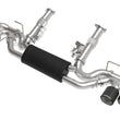 Load image into Gallery viewer, aFe MACH Force-Xp 3in to 2-1/2in 304SS Cat-Back (No NPP) 2020 Chevy Corvette (C8) 6.2L - Carbon Tip - Main Product View