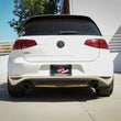 Load image into Gallery viewer, aFe MACH Force-Xp 3in to 2-1/2in Stainless Steel Axle-Back Exhaust Carbon - 15-17 Volkswagen GTI - Back View