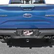 Load image into Gallery viewer, aFe MACH Force-Xp 3in to 3-1/2in 304 SS Cat-Back Exhaust w/Black Tip 17-18 Ford F-150 Raptor V6 3.5L - Back View