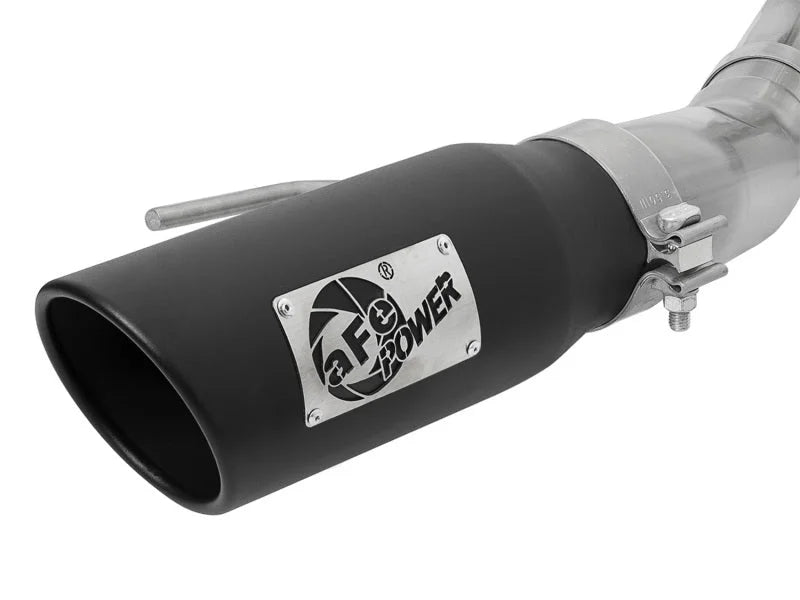 aFe MACH Force-Xp 3in to 3-1/2in 304 SS Cat-Back Exhaust w/Black Tip 17-18 Ford F-150 Raptor V6 3.5L - Additional View 9