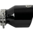 Load image into Gallery viewer, aFe MACH Force-Xp 409 SS Clamp-On Exhaust Tip 2.5in. Inlet / 4in. Outlet / 6in. L - Black - Installation View