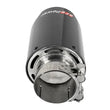 Load image into Gallery viewer, aFe MACH Force-Xp 409 SS Clamp-On Exhaust Tip 2.5in. Inlet / 4in. Outlet / 7in. L - Carbon - Additional View 5