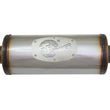 Load image into Gallery viewer, aFe MACH Force-Xp 409 SS Muffler 2-1/2in Center/Center 14in L X 6in Dia - Round Body - Installation View
