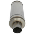Load image into Gallery viewer, aFe MACH Force-Xp 409 SS Muffler 3in Center/Center 14in L x 6in Dia - Round Body - Side View