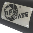 Load image into Gallery viewer, aFe MACH Force-Xp 409 Stainless Steel Exhaust Tip 3.5 In x 4.5in Out x 12in L Clamp-On - Back View