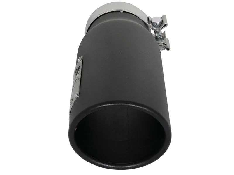 aFe MACH Force-Xp 409 Stainless Steel Exhaust Tip 3.5 In x 4.5in Out x 12in L Clamp-On - Additional View 5