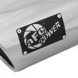 Load image into Gallery viewer, aFe MACH Force-Xp 5in Inlet x 7in Outlet x 15in length 304 Stainless Steel Exhaust Tip - Side View